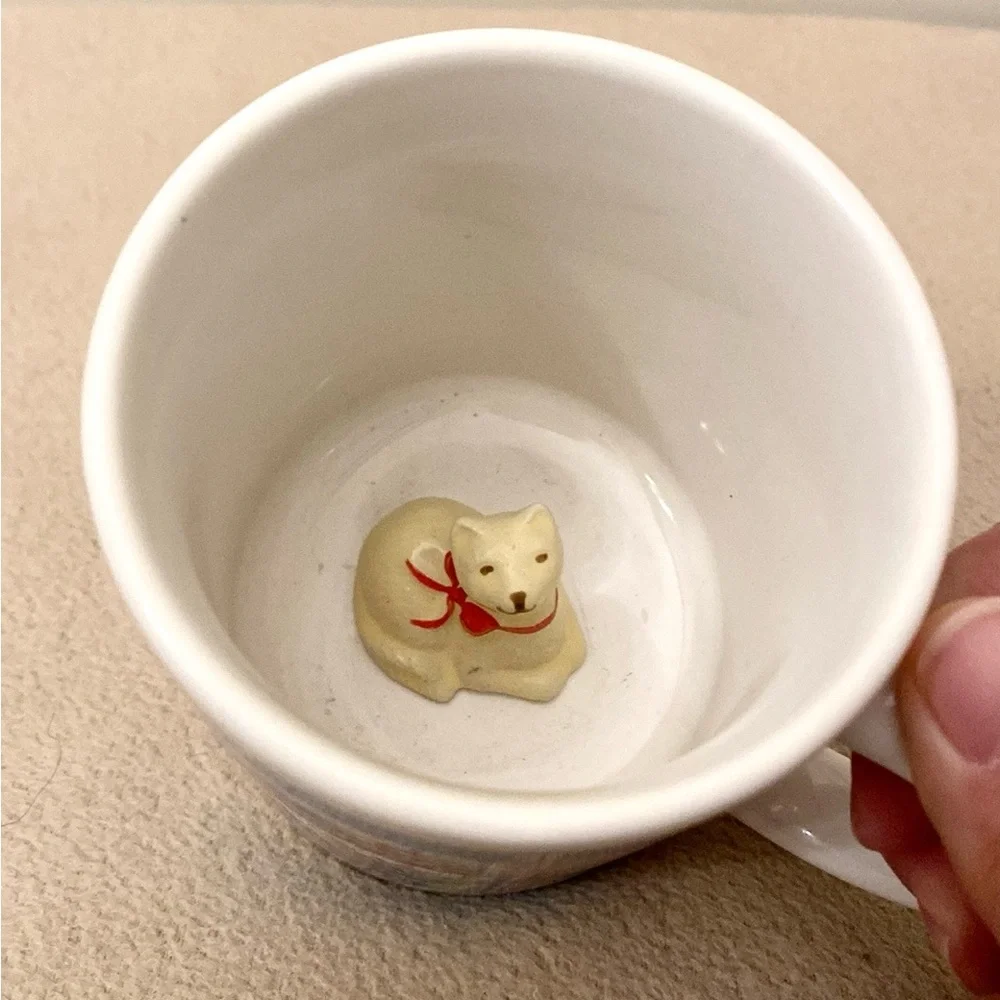 Avon Vintage Daughters Are Happiness Gift Collection 1997 Cat Inside Mug
